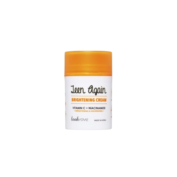 lookATME Teen Again Brightening Cream Vitamin C + Niacinamide Озаряващ крем за лице