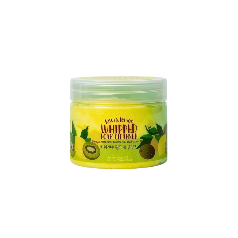 Glamfox Kiwi & Lemon Whipped Foam Cleanser Почистваща пяна за лице с киви и лимон