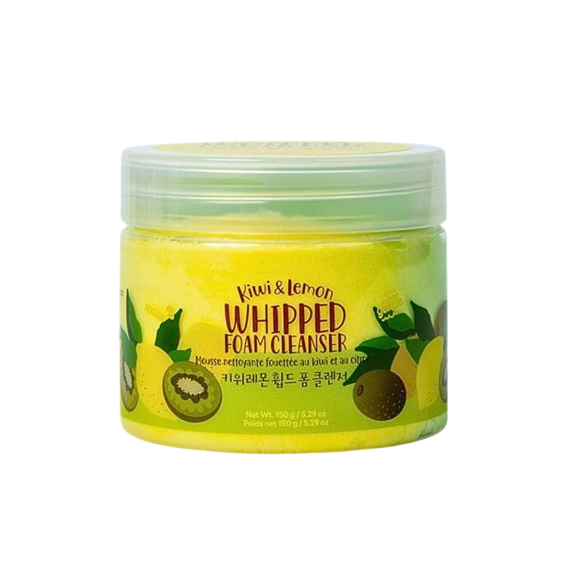Glamfox Kiwi & Lemon Whipped Foam Cleanser Почистваща пяна за лице с киви и лимон