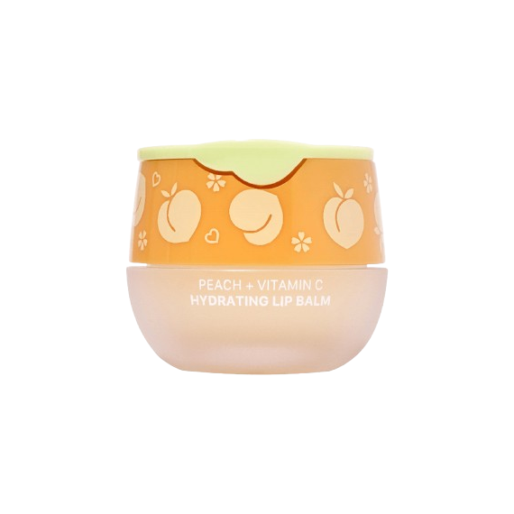 lookATME Peach + Vitamin C Hydrating Lip Balm Хидратиращ балсам за устни