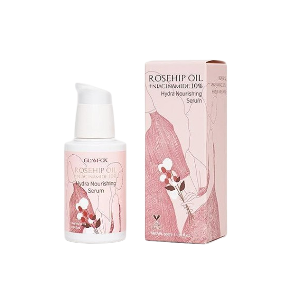 Glamfox Rosehip Oil & 10% Niacinamide Serum Серум за лице