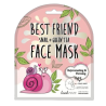 lookATME Best Friend Snail + Green Tea Face Mask Маска за лице