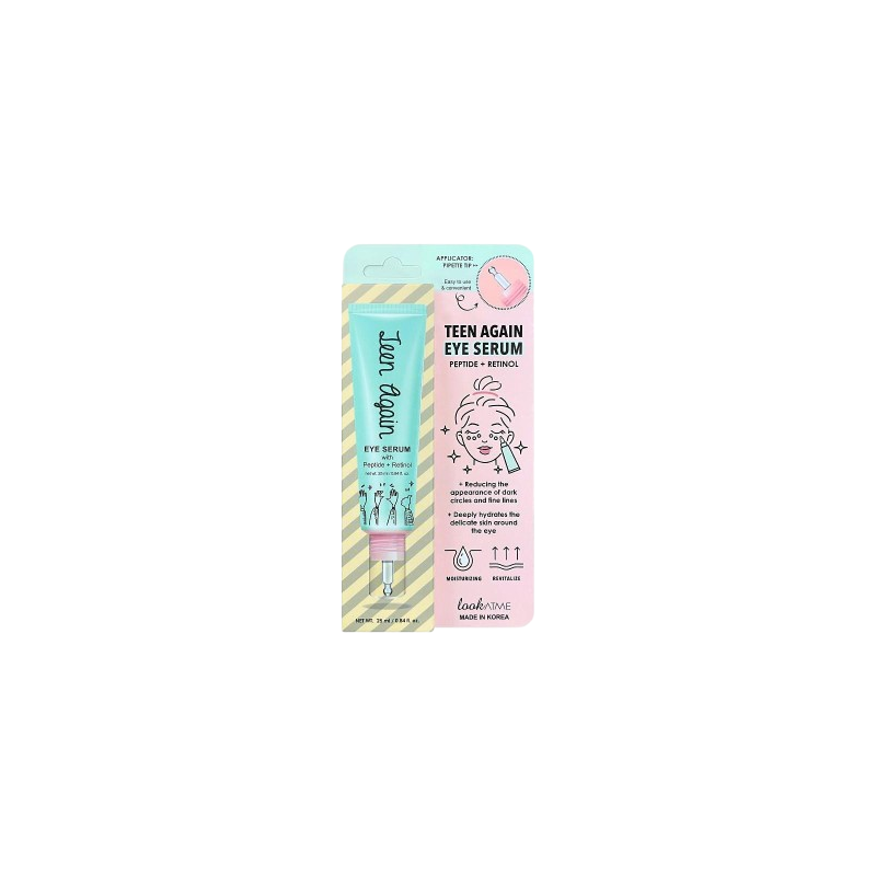 lookATME Teen Again Eye Serum Peptide + Retinol Cерум за очи