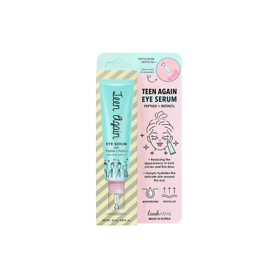 lookATME Teen Again Eye Serum Peptide + Retinol Cерум за очи