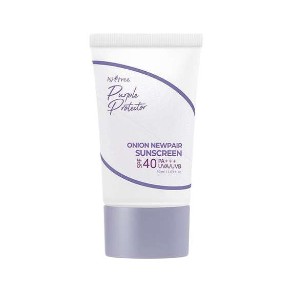 Isntree Onion Newpair Sunscreen SPF40 PA+++ UVA/UVB Слънцезащитен крем за лице
