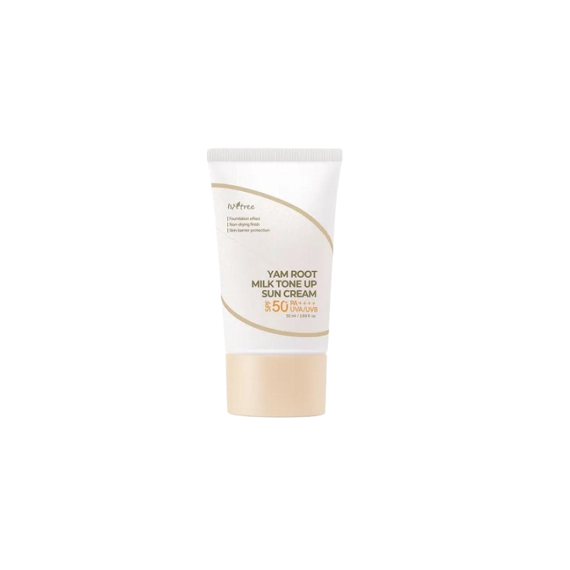 Isntree Yam Root Milk Tone Up Sun Cream SPF50+ PA++++ Тониращ слънцезащитен крем за лице
