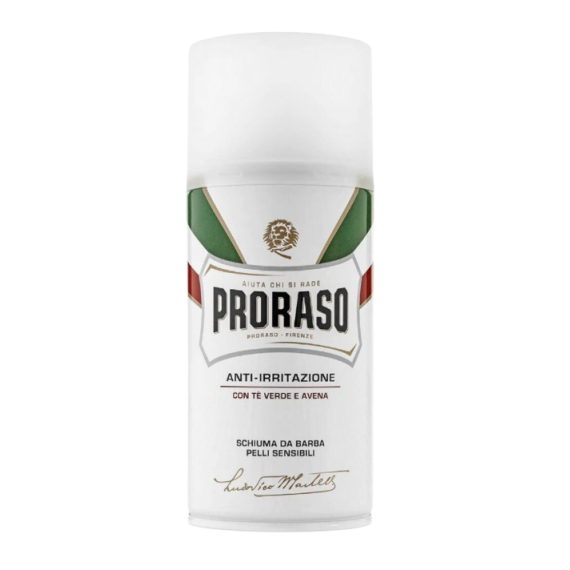 Proraso Shaving Foam Sensitive Green Tea Успокояваща пяна за бръснене със Зелен чай
