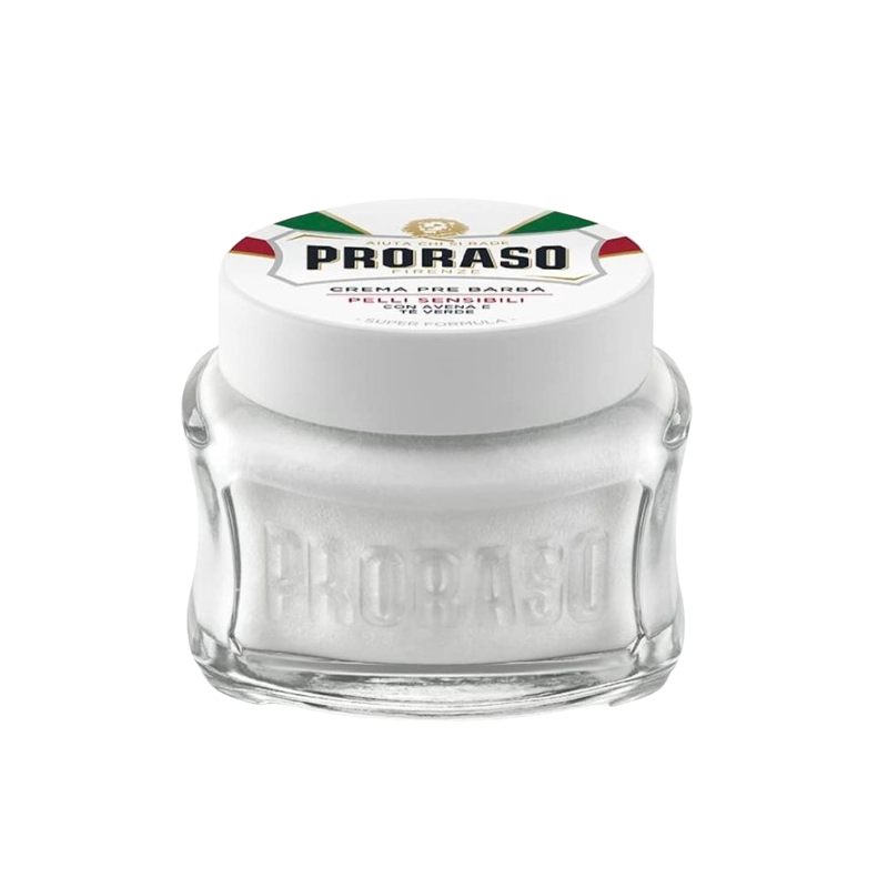 Proraso Pre Shave Cream Sensitive Green Tea Успокояващ крем преди бръснене със Зелен чай
