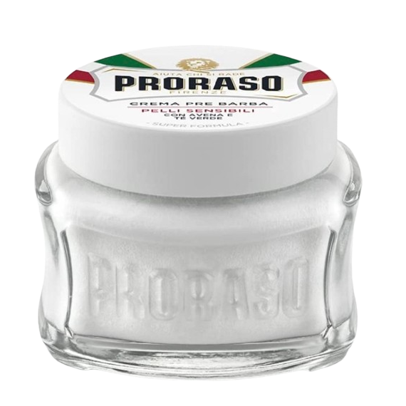 Proraso Pre Shave Cream Sensitive Green Tea Успокояващ крем преди бръснене със Зелен чай
