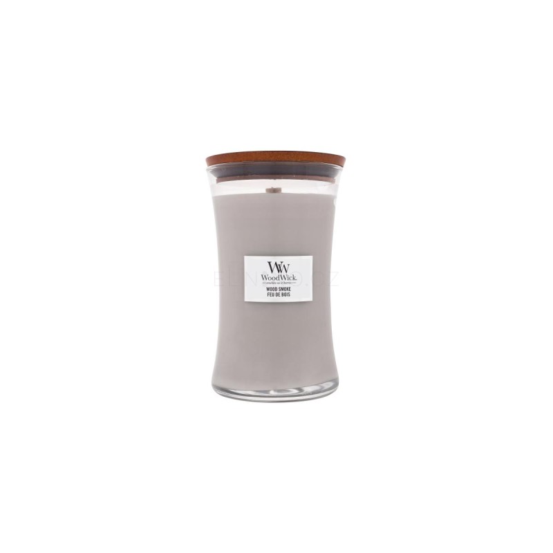 WoodWick Wood Smoke Ароматна свещ с дървен фитил