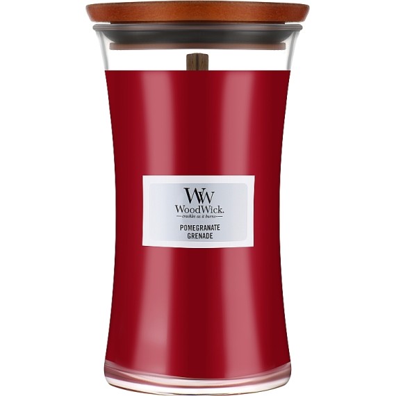 WoodWick Pomegranatet Ароматна свещ с дървен фитил
