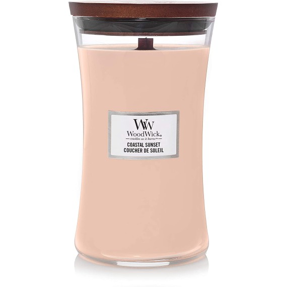 WoodWick Coastal Sunset Ароматна свещ с дървен фитил