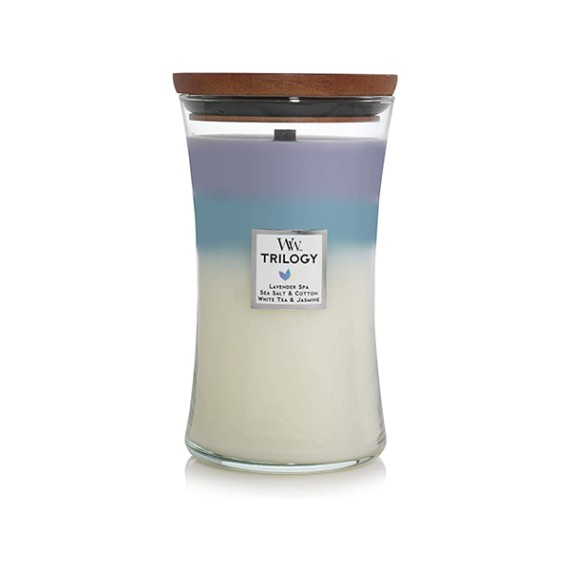 WoodWick Calming Retreat Ароматна свещ с дървен фитил