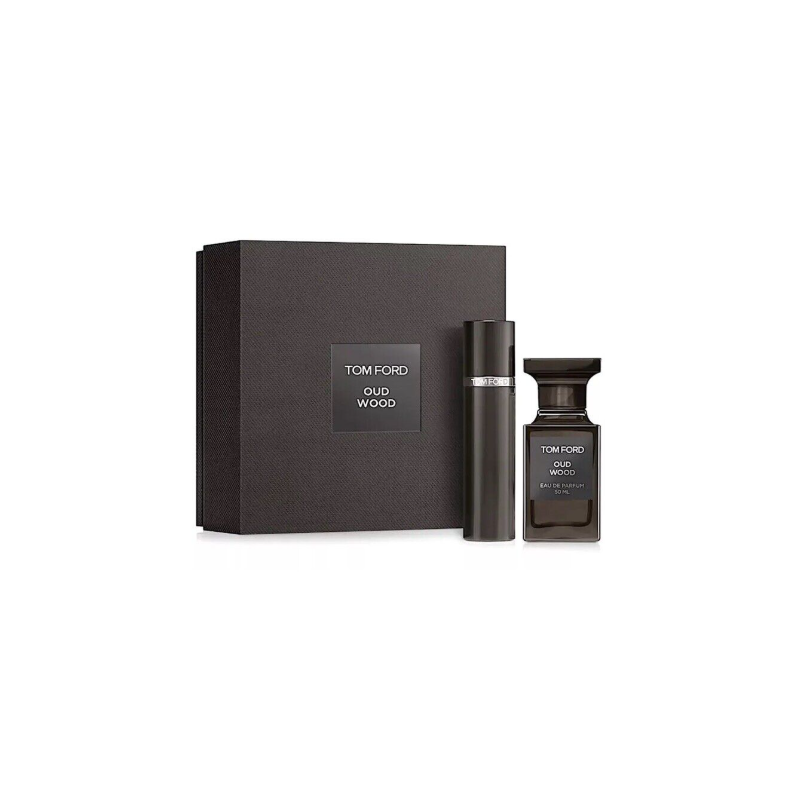 Tom Ford Oud Wood Унисекс подаръчен комплект, Размер EDP 50 ml + EDP 10 ml