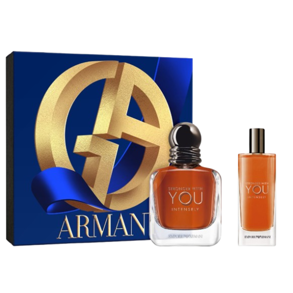 Giorgio Armani Stronger With You Intensely Подаръчен комплект за мъже