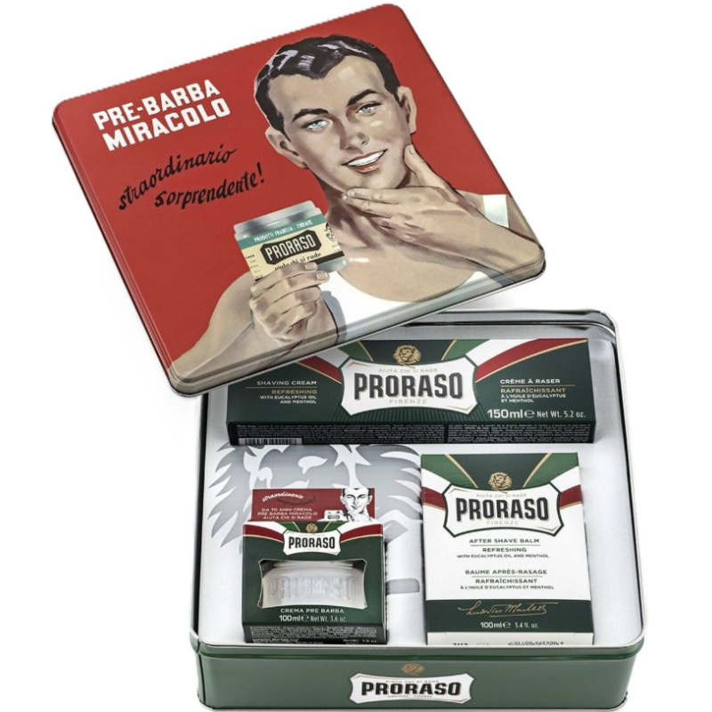 Proraso Vintage Selection Gino Refreshing Комплект 3 продукта