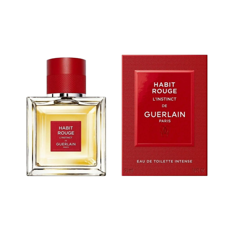 Guerlain Habit Rouge L`Instinct Intense Тоалетна вода за мъже EDT