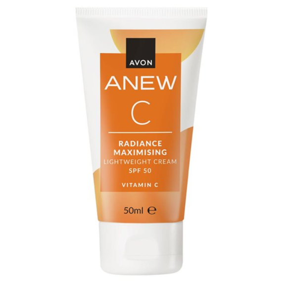 Avon Anew Radiance Озаряващ лек крем за лице SPF50