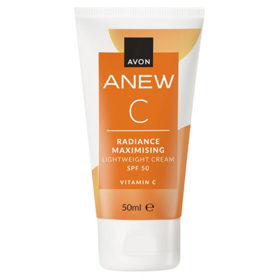Avon Anew Radiance Озаряващ лек крем за лице SPF50