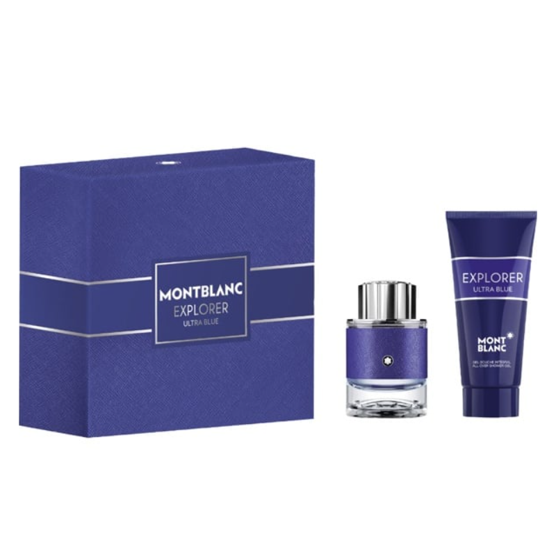 Mont Blanc Explorer Ultra Blue Подаръчен комплект за мъже