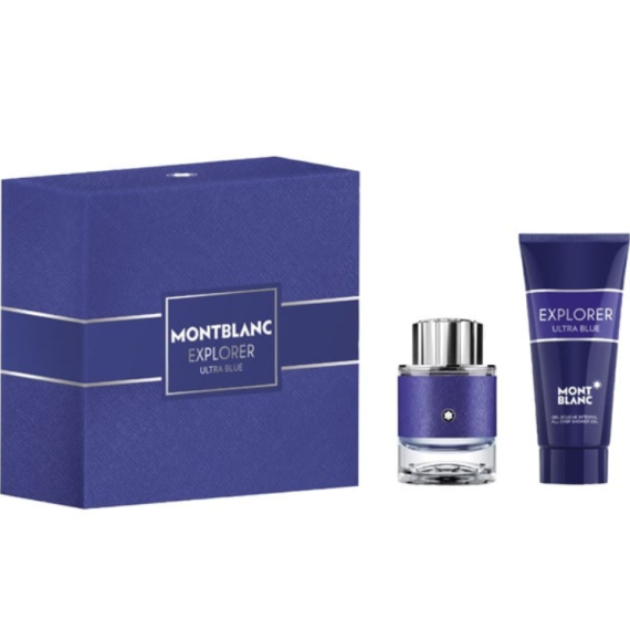 Mont Blanc Explorer Ultra Blue Подаръчен комплект за мъже