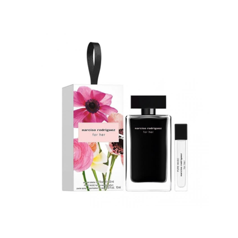 Narciso Rodriguez for Her с подарък миниатюра Narciso Rodriguez Pure Musc for Her