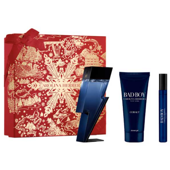 Carolina Herrera Bad Boy Cobalt Parfum Electrique Подаръчен комплект за мъже