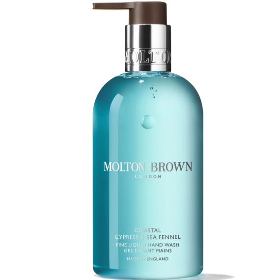 Molton Brown Coastal Cypress Sea Fennel Hand Gel Почистващ гел за ръце
