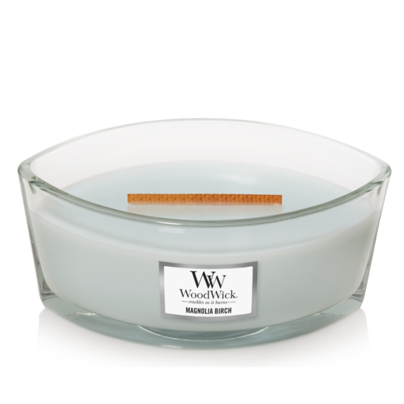 WoodWick Magnolia Birch Ароматна свещ