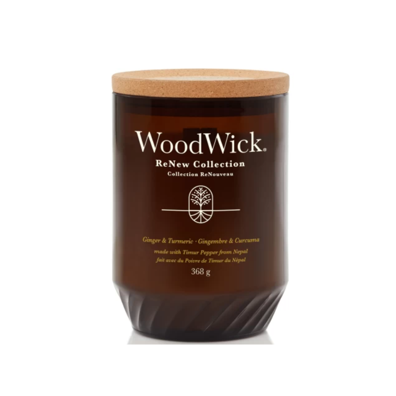 WoodWick Renew Ginger & Turmeric Ароматна свещ