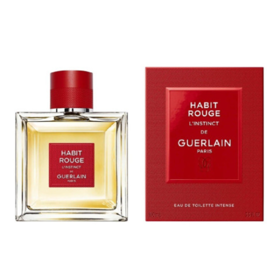 Guerlain Habit Rouge L`Instinct Intense Тоалетна вода за мъже EDT