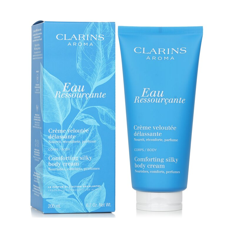 Clarins Eau Ressourcante Comforting Silky Body Cream Парфюмен подхранващ крем за тяло