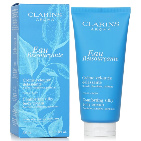 Clarins Eau Ressourcante Comforting Silky Body Cream Парфюмен подхранващ крем за тяло