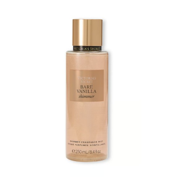 Victoria`s Secret Bare Vanilla Shimmer Спрей за тяло за жени с шимър ефект