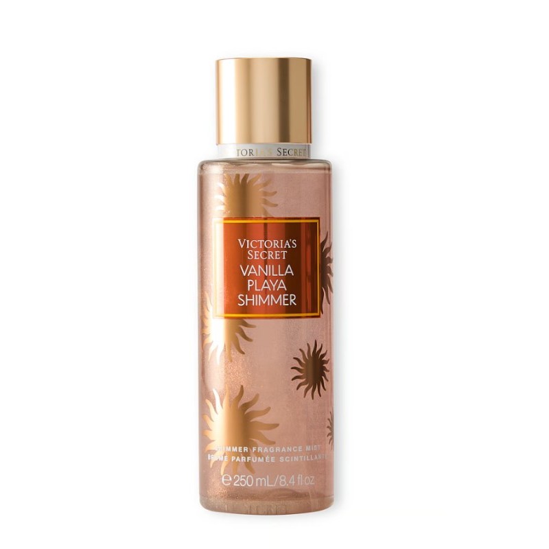 Victoria`s Secret Vanilla Playa Shimmer Спрей за тяло за жени с шимър ефект