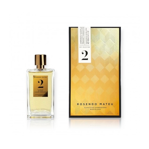 Rosendo Mateu Nº 2 Citrus, Wood, Suede Leather Унисекс парфюмна вода EDP