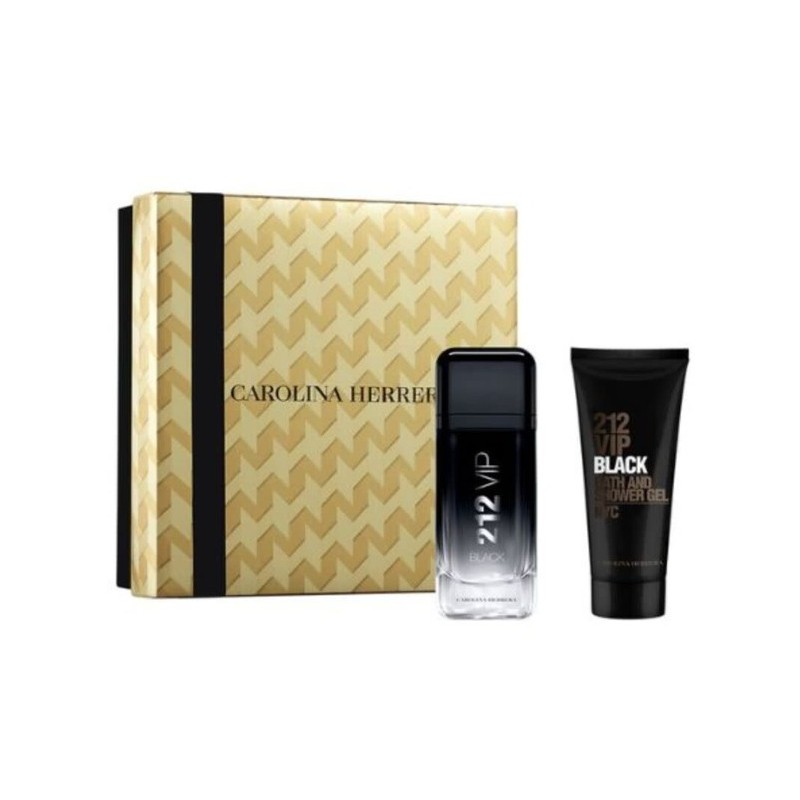Carolina Herrera 212 Vip Black Подаръчен комплект за мъже