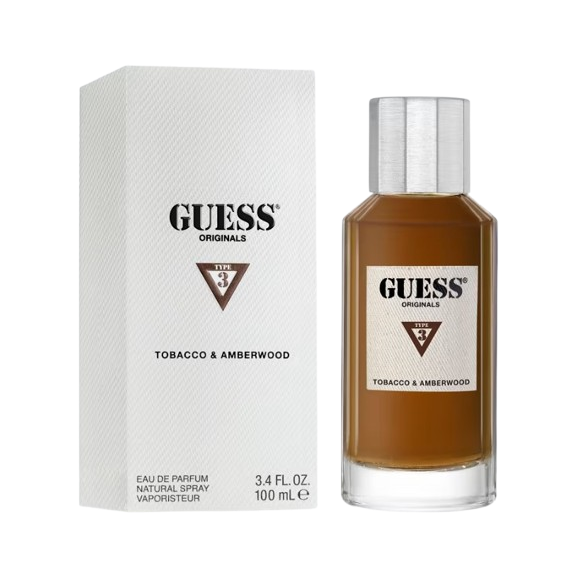 Guess Originals Type3: Tobacco & Amberwood Унисекс парфюмна вода EDP