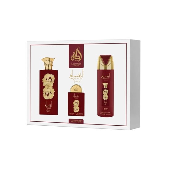 Lattafa Pride Ansaam Gold Унисекс подаръчен комплект