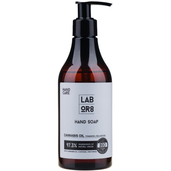 Labor8 Hemp Hand Soap Течен сапун за ръце с конопено масло