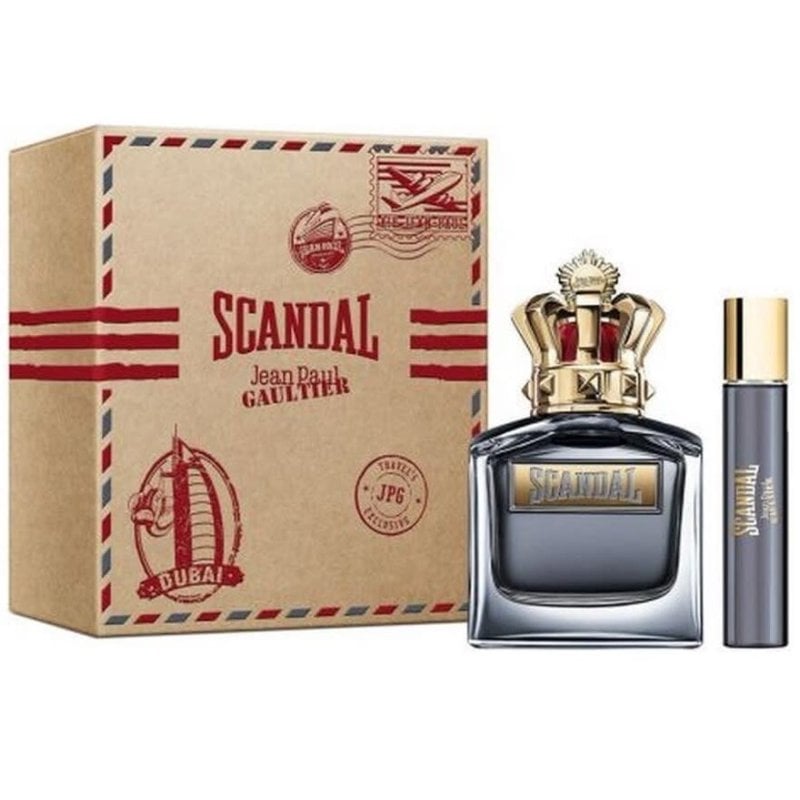 Jean Paul Gaultier Scandal Pour Homme Подаръчен комплект за мъже, Размер EDT 100 ml + EDT 20 ml