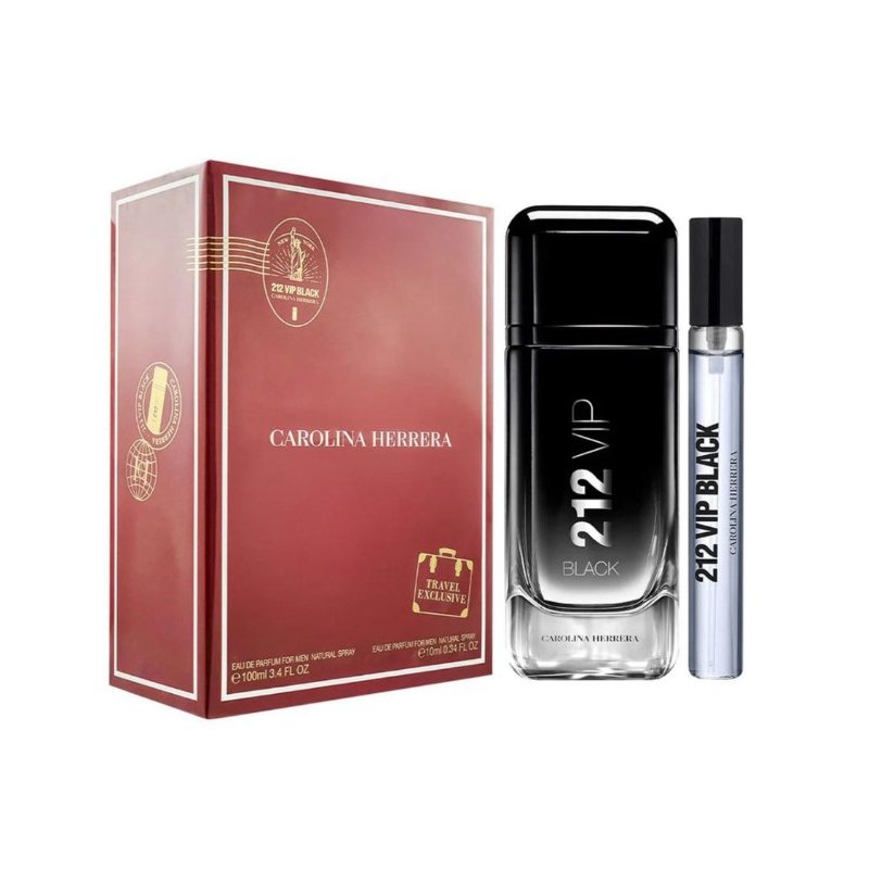 Carolina Herrera 212 Vip Black Подаръчен комплект за мъже