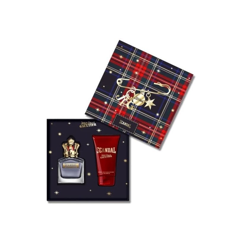 Jean Paul Gaultier Scandal Pour Homme Подаръчен комплект за мъже, Размер EDT 100 ml + 75 ml душ гел