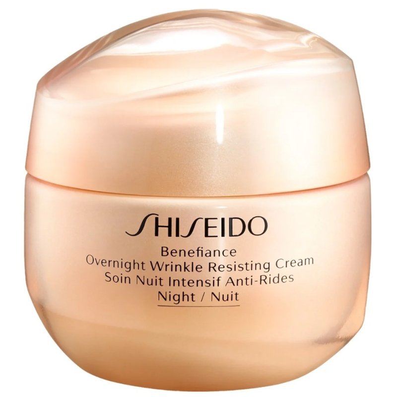 Shiseido Benefiance Overnight Wrinkle Resisting Cream Нощен крем против бръчки без опаковка