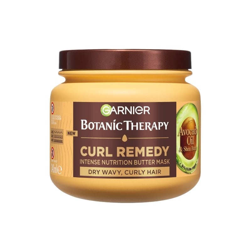 Garnier Botanic Therapy Avocado Oil & Shea Butter Hair Mask Маска за суха и къдрава коса
