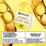 Garnier Skin Naturals Vitamin C Wonder Tint SPF 50+ Слънцезащитен крем за лице за изравняване на тена