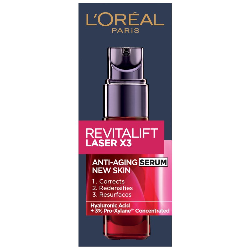 L'Oreal Paris Dermo Revitalift Laser X3 Серум за лице с тройно действие