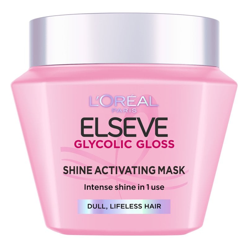 L'Oreal Paris Elseve Glycolic Gloss Shine Activating Mask Маска за коса за повече блясък