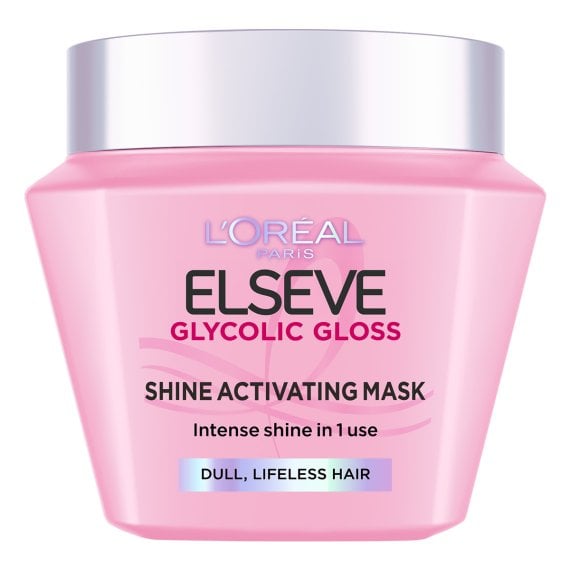 L'Oreal Paris Elseve Glycolic Gloss Shine Activating Mask Маска за коса за повече блясък