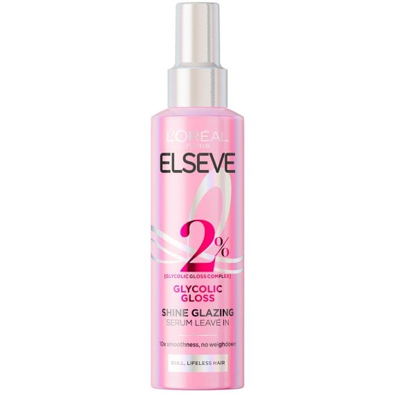 L'Oreal Paris Elseve Glycolic Gloss Leave-In Serum Серум за коса за повече блясък